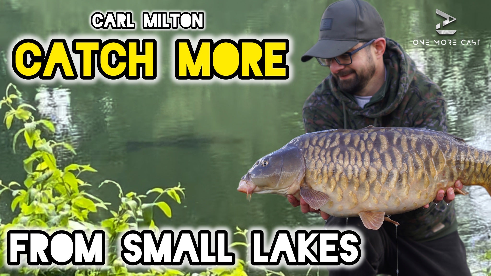 small lake carp fishing