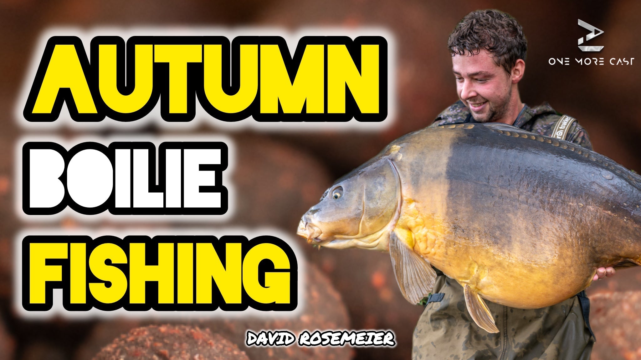 autumn boilie fishing david rosemeier