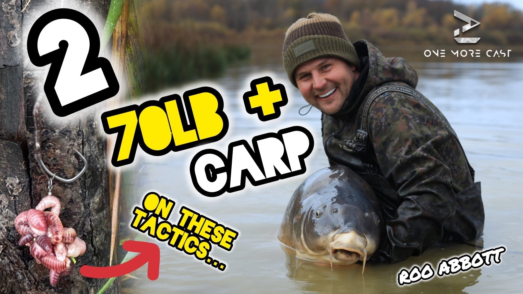 how I caught two 70lb carp