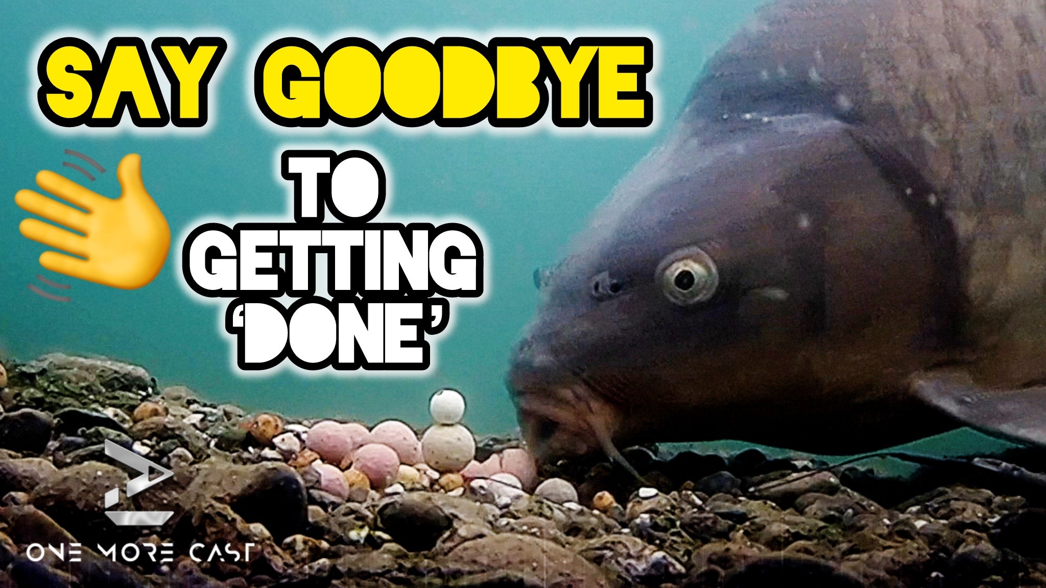 say goodbye to getting done carp fishing