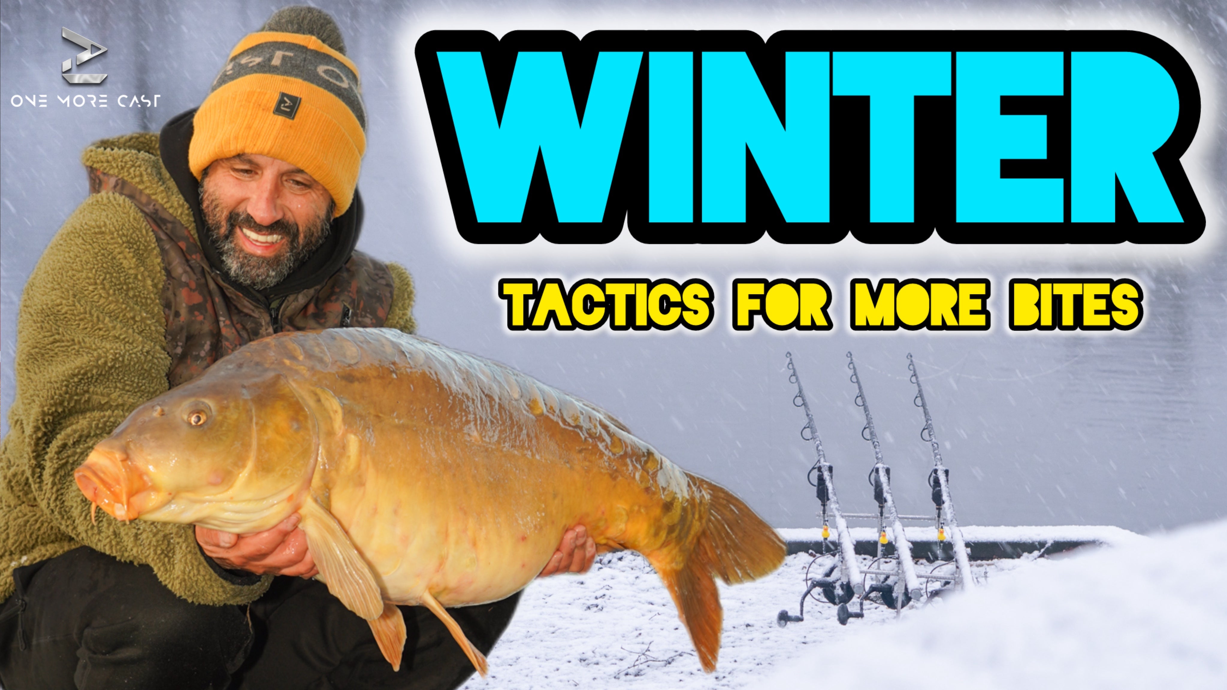carp fishing winter tactics one more cast 