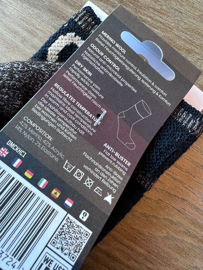 Knotting Heel Merino Wool Sock