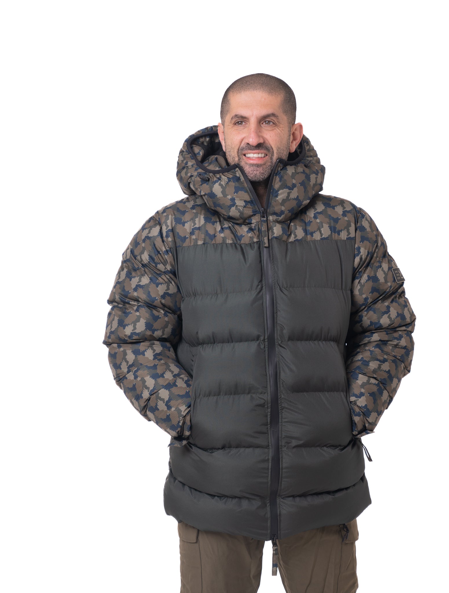 Splashleaf Camo Puffer Jacket Limited Edition Bundle
