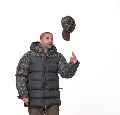 Splashleaf Camo Puffer Jacket Limited Edition Bundle