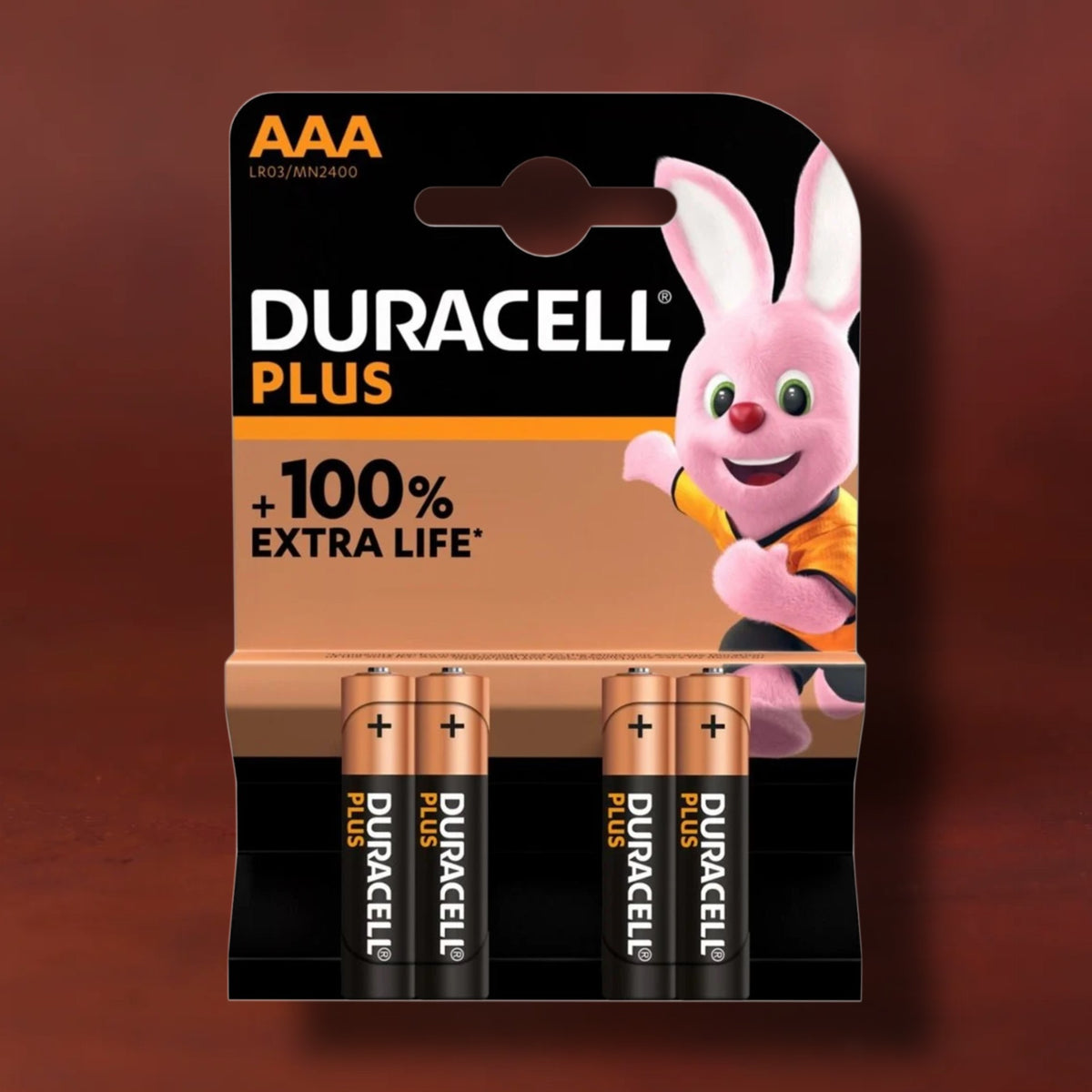 Duracell Plus AAA 100% Extra Life Batteries