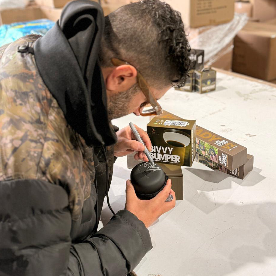 OMC BIVVY BUMPER LIGHT SPEAKER SIGNED LIMITED EDITION