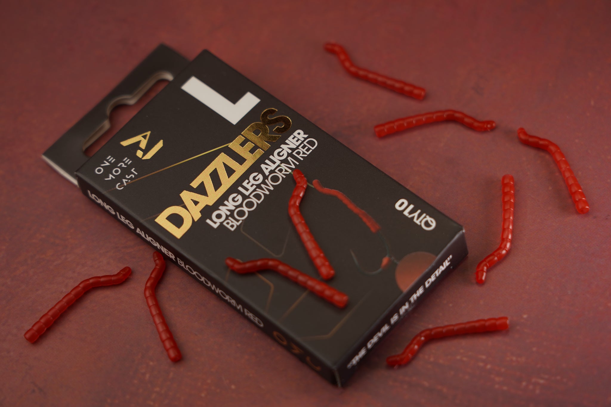 Long Leg Aligner Bloodworm Red