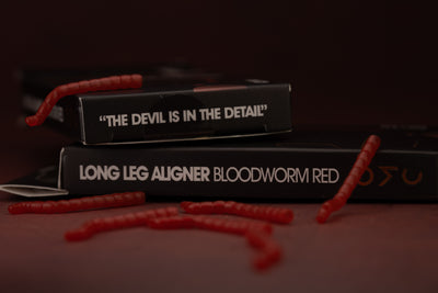Long Leg Aligner Bloodworm Red