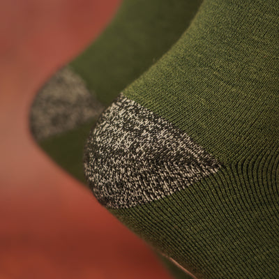 One More Cast Primrose Heel Merino Wool Socks