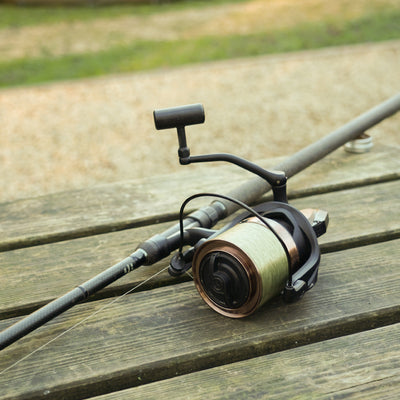 Black Pearl Big Pit Carp Reel