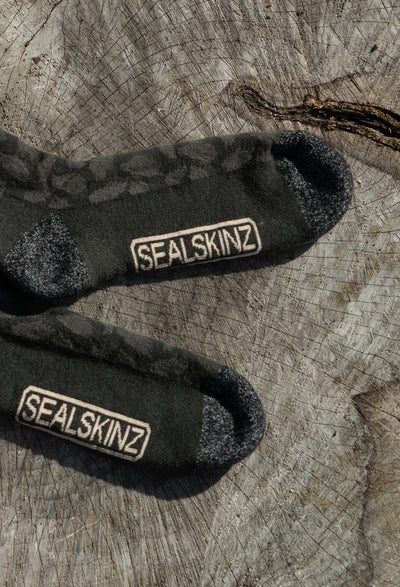 Forest Heel Merino Wool Sock