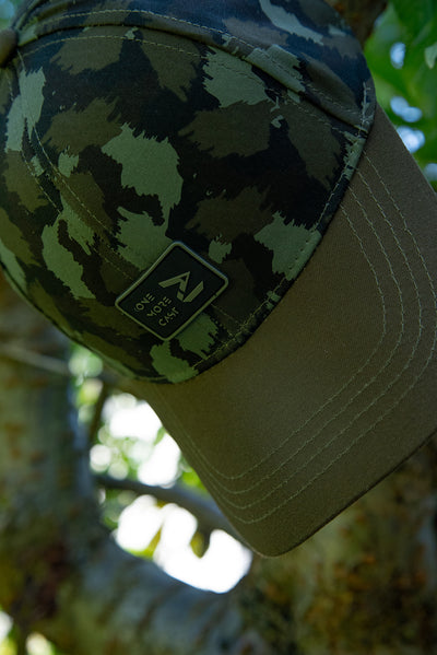 The Splashleaf Camo Cap