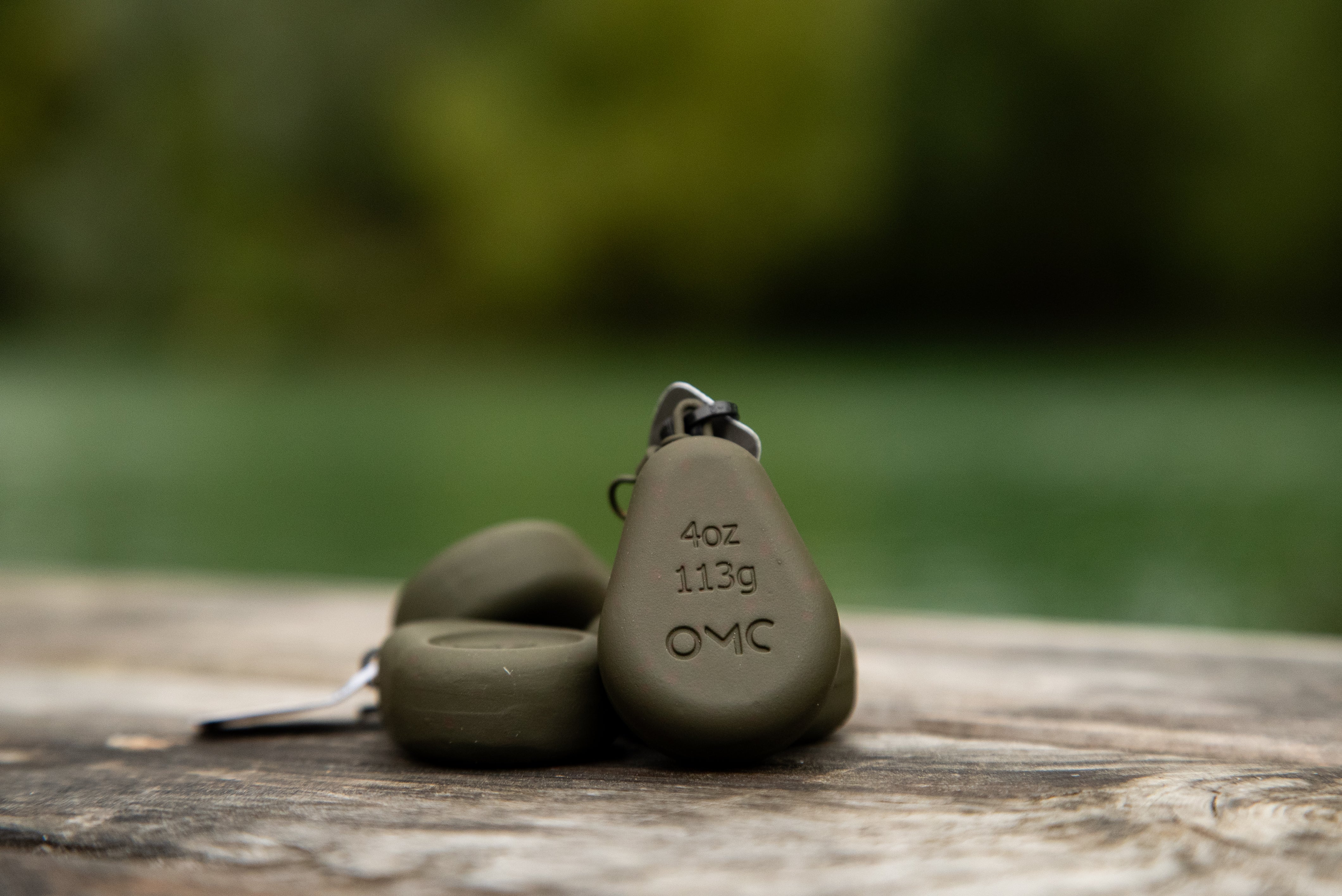 OMC One more Cast Flat Pear Swivel Leads