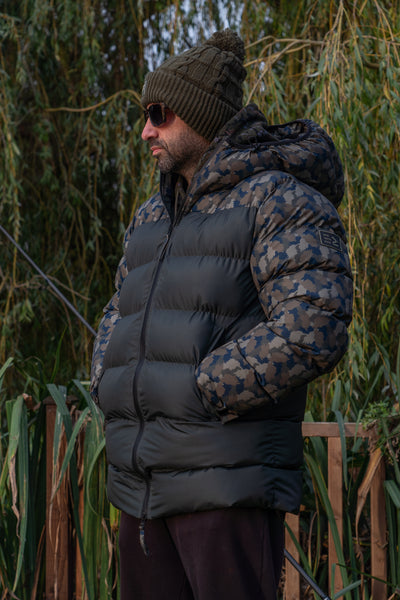 Splashleaf Camo Puffer Jacket Limited Edition Bundle