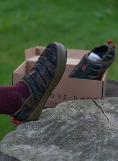 Knotting Heel Merino Wool Sock