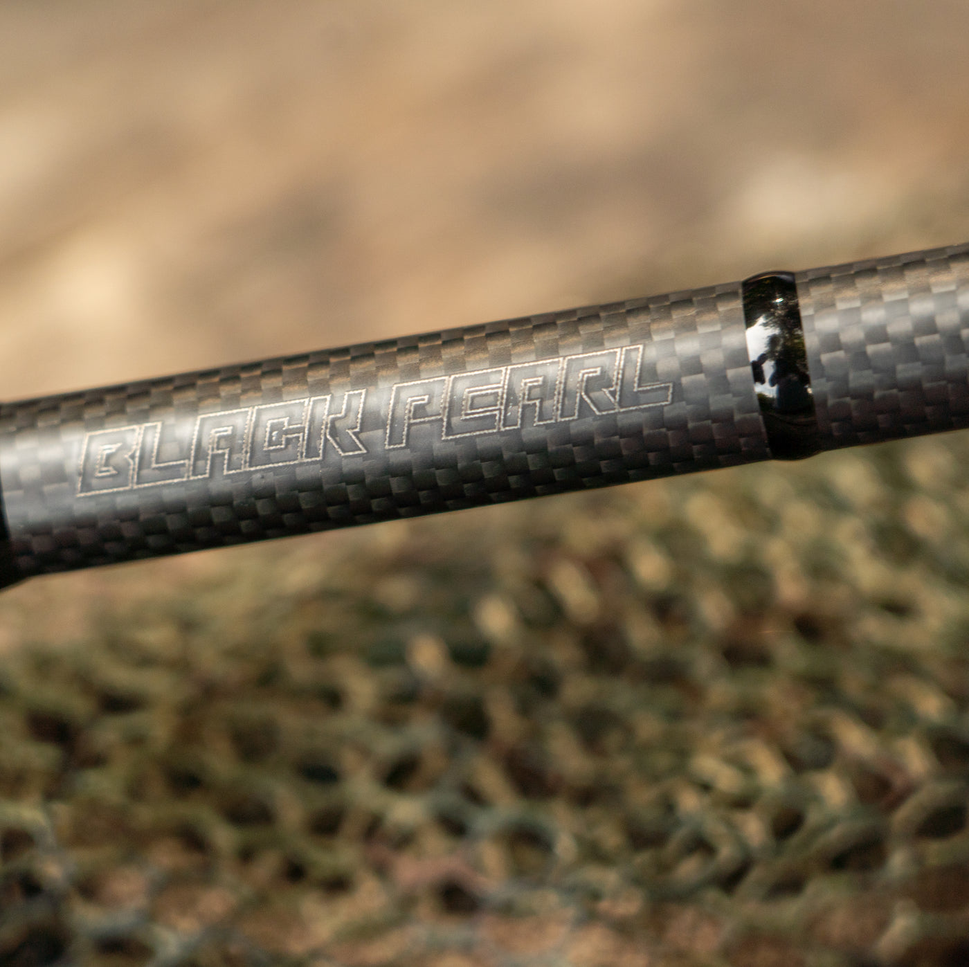 OMC ONE MORE CAST BLACK PEARL LANDING NET 42 CAMO MESH