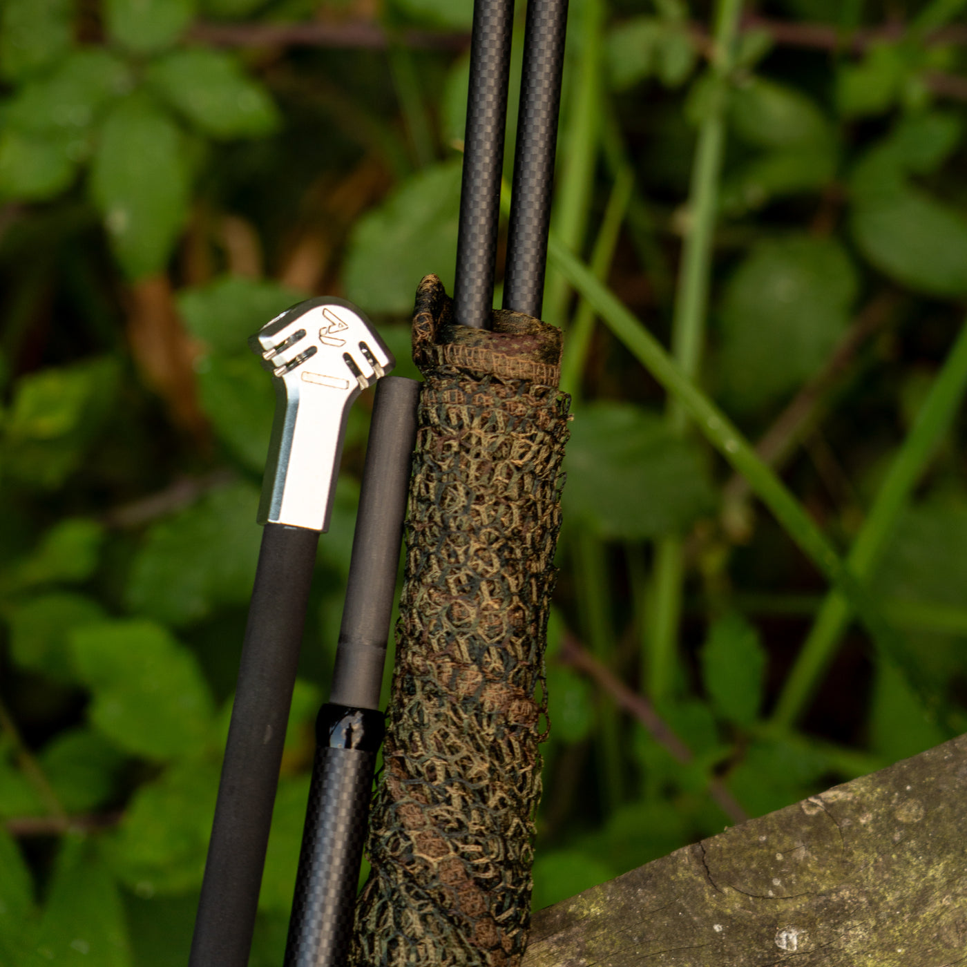 OMC ONE MORE CAST BLACK PEARL LANDING NET 42 CAMO MESH