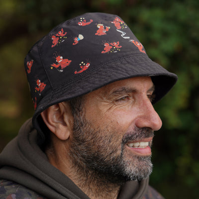 CAPTAIN CRAYFISH BUCKET HAT REVERSIBLE DATE KNIGHT