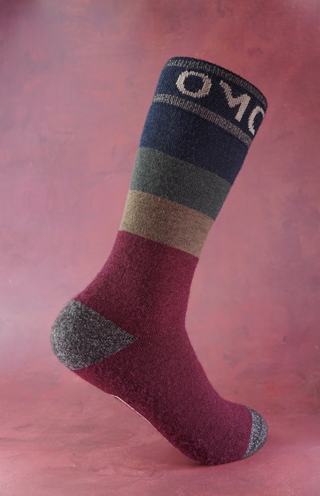 Knotting Heel Merino Wool Sock