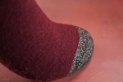 Knotting Heel Merino Wool Sock