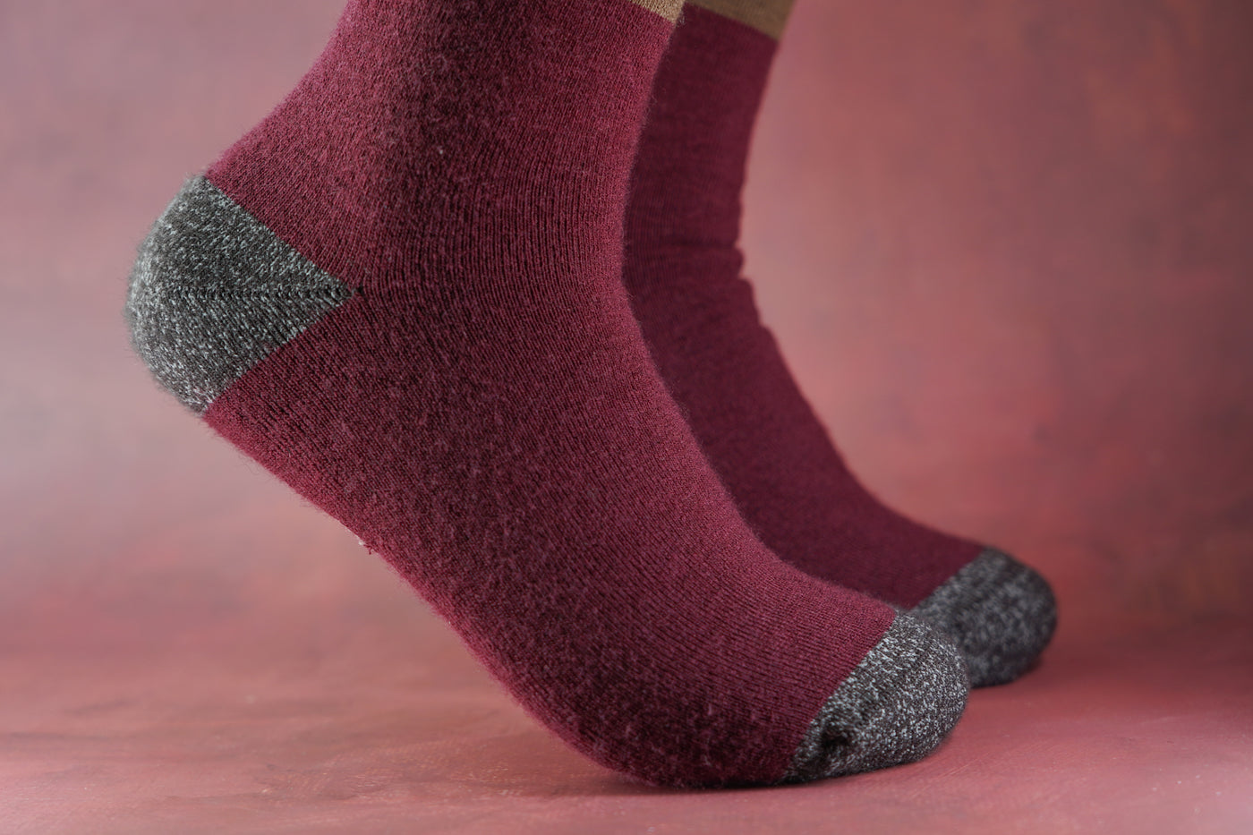 Knotting Heel Merino Wool Sock