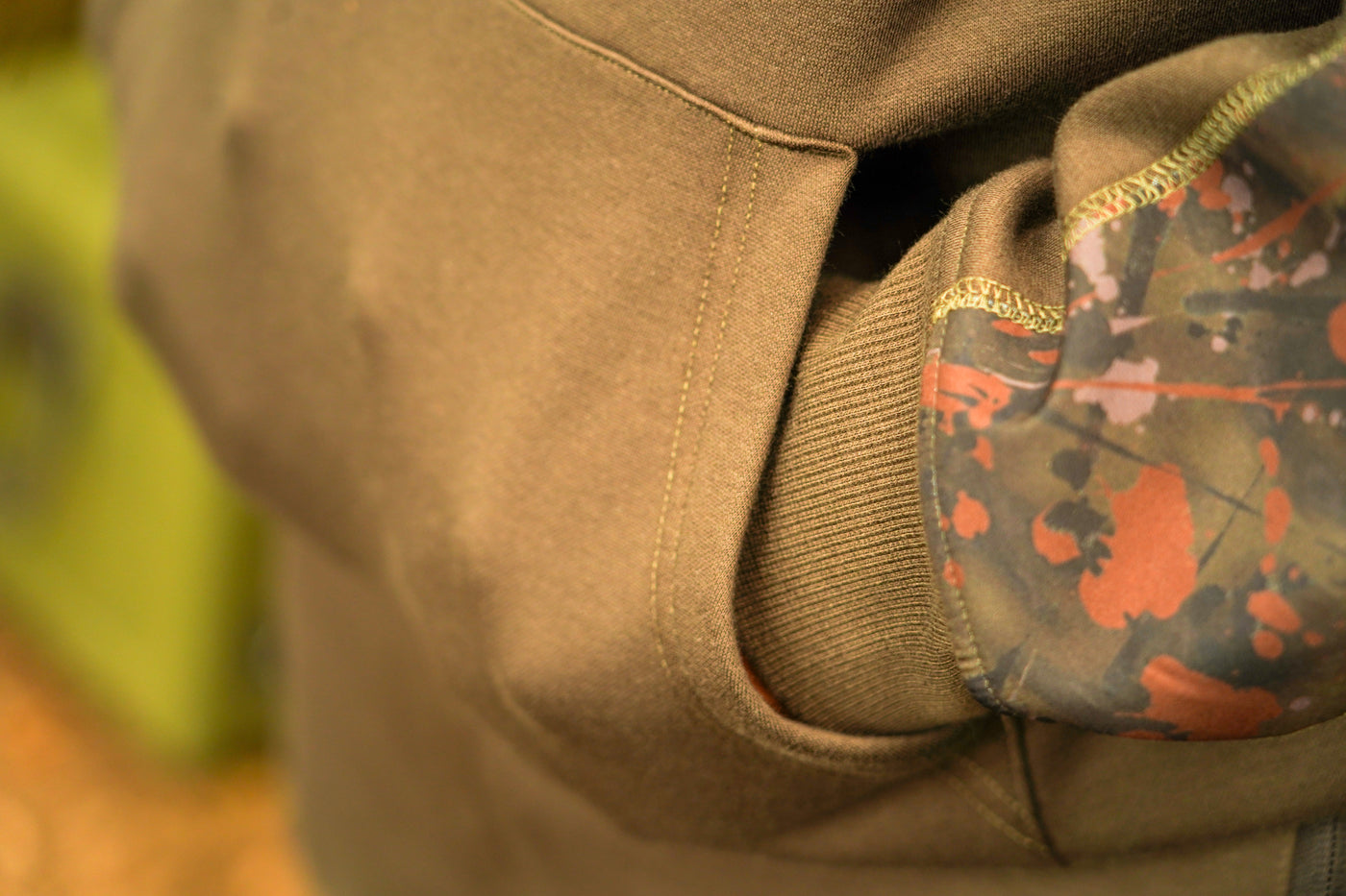 OMC One More Cast Split Camo Splash Hoodie