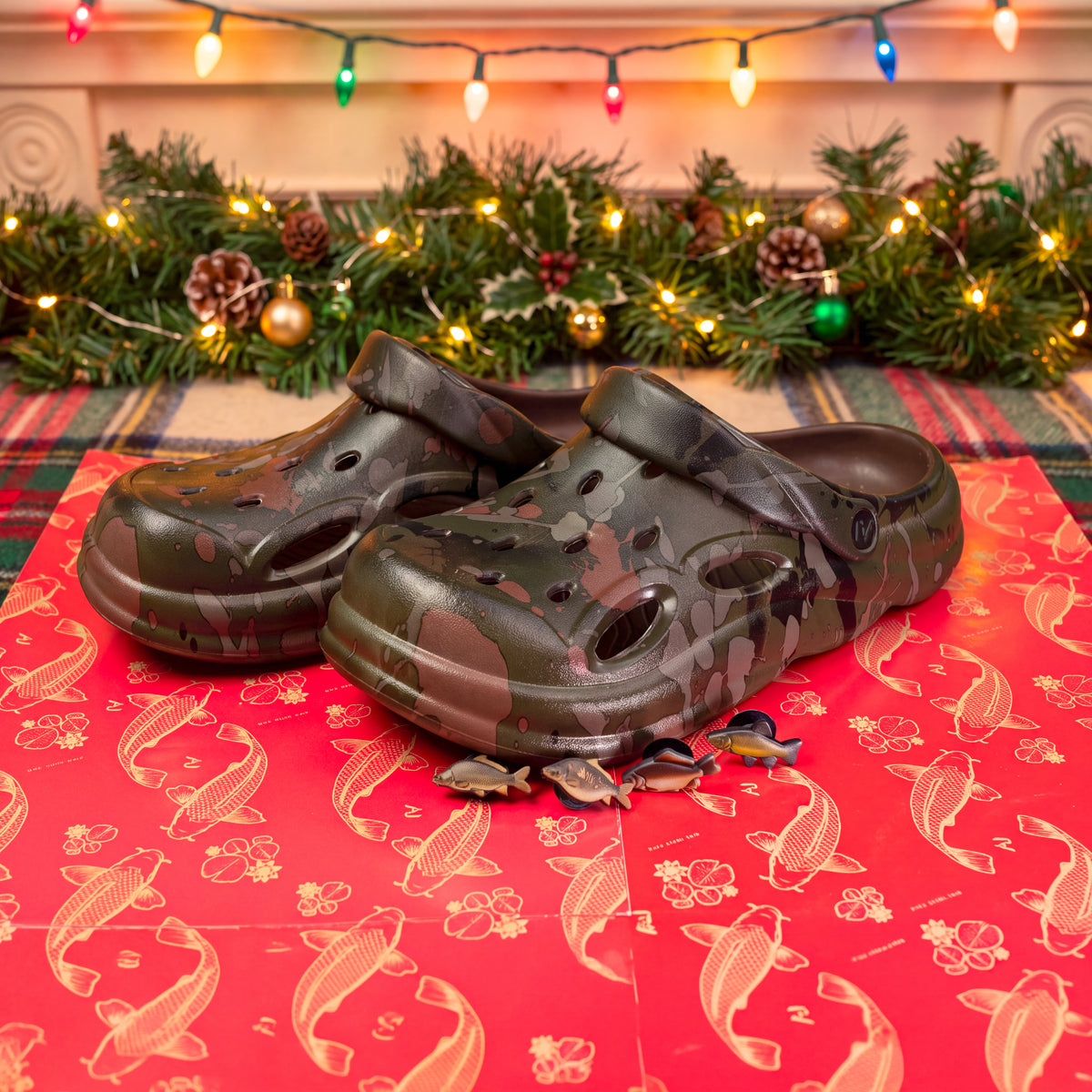 Splash Camo Moulded Slipper Gift Pack
