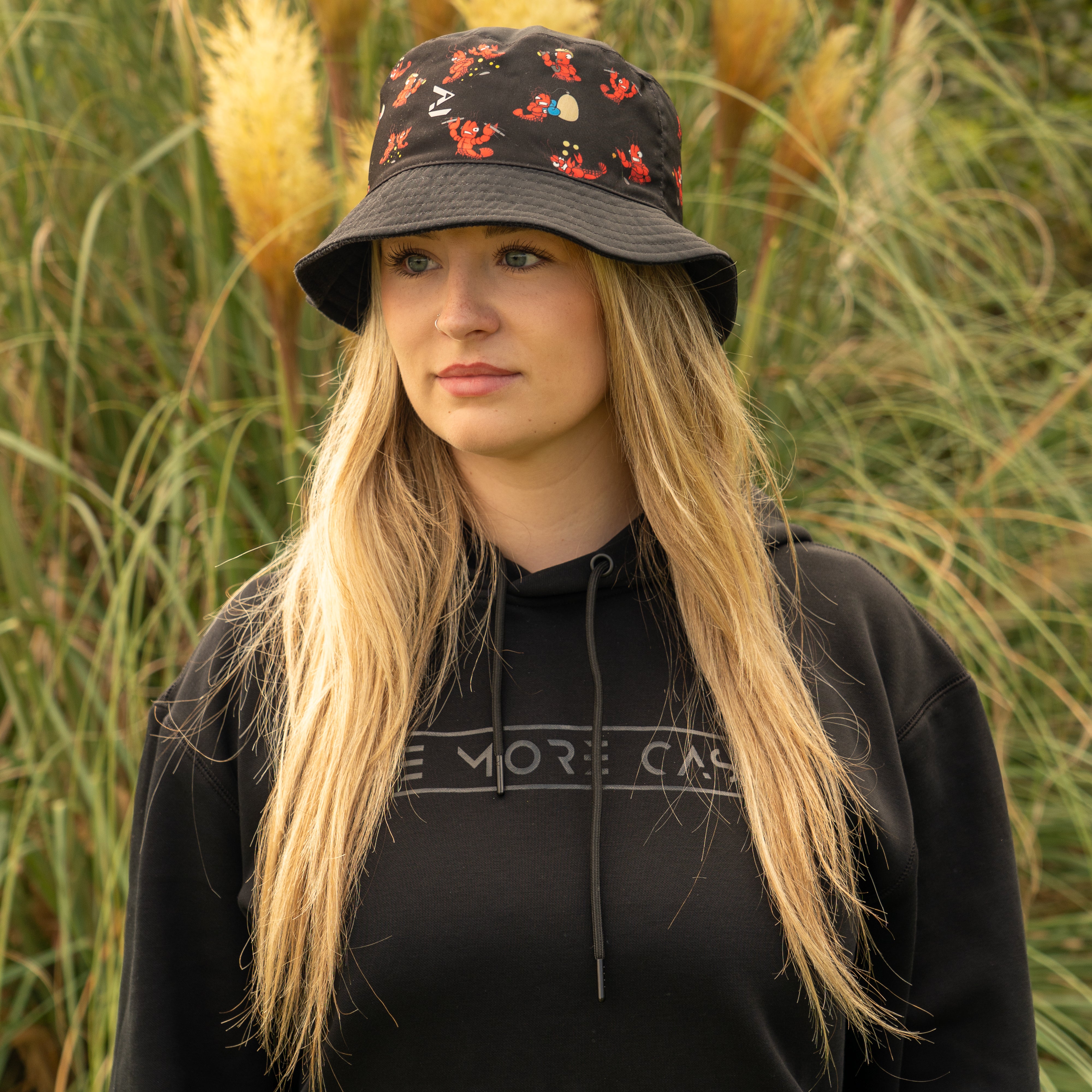 Captain Crayfish Bucket Hat - Reversible