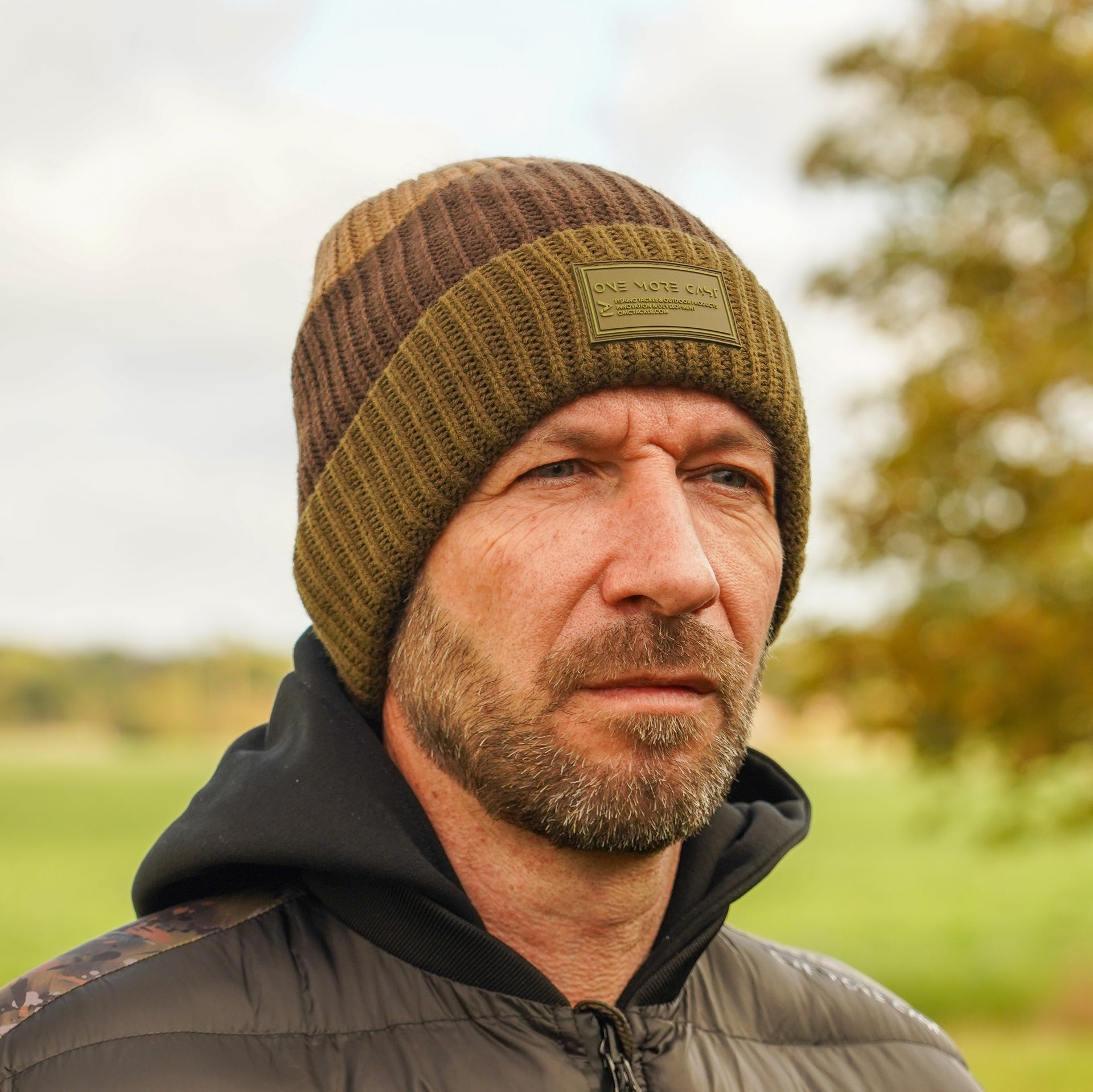 Three Wraps Striped Beanie – ONE MORE CAST
