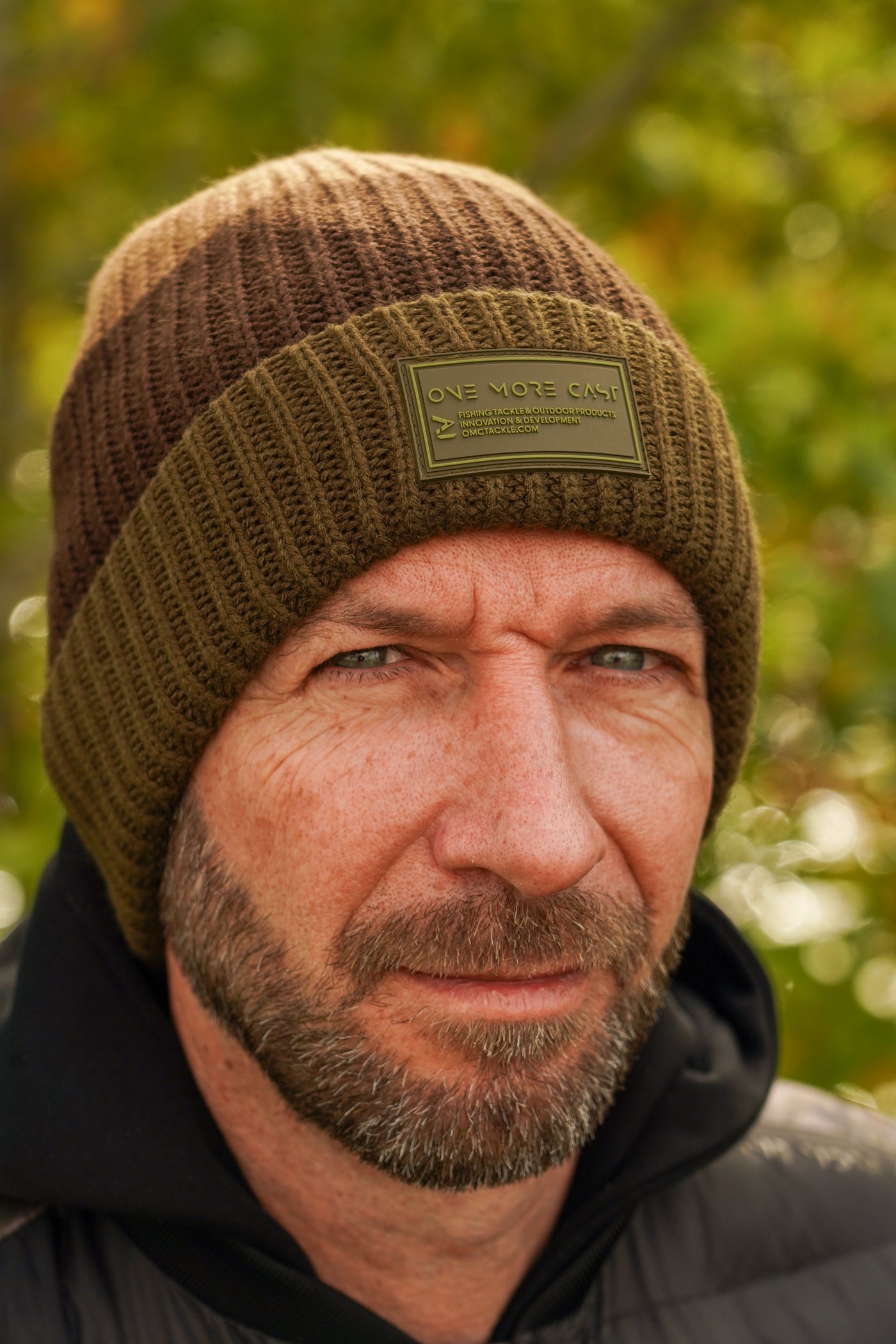 Three Wraps Striped Beanie