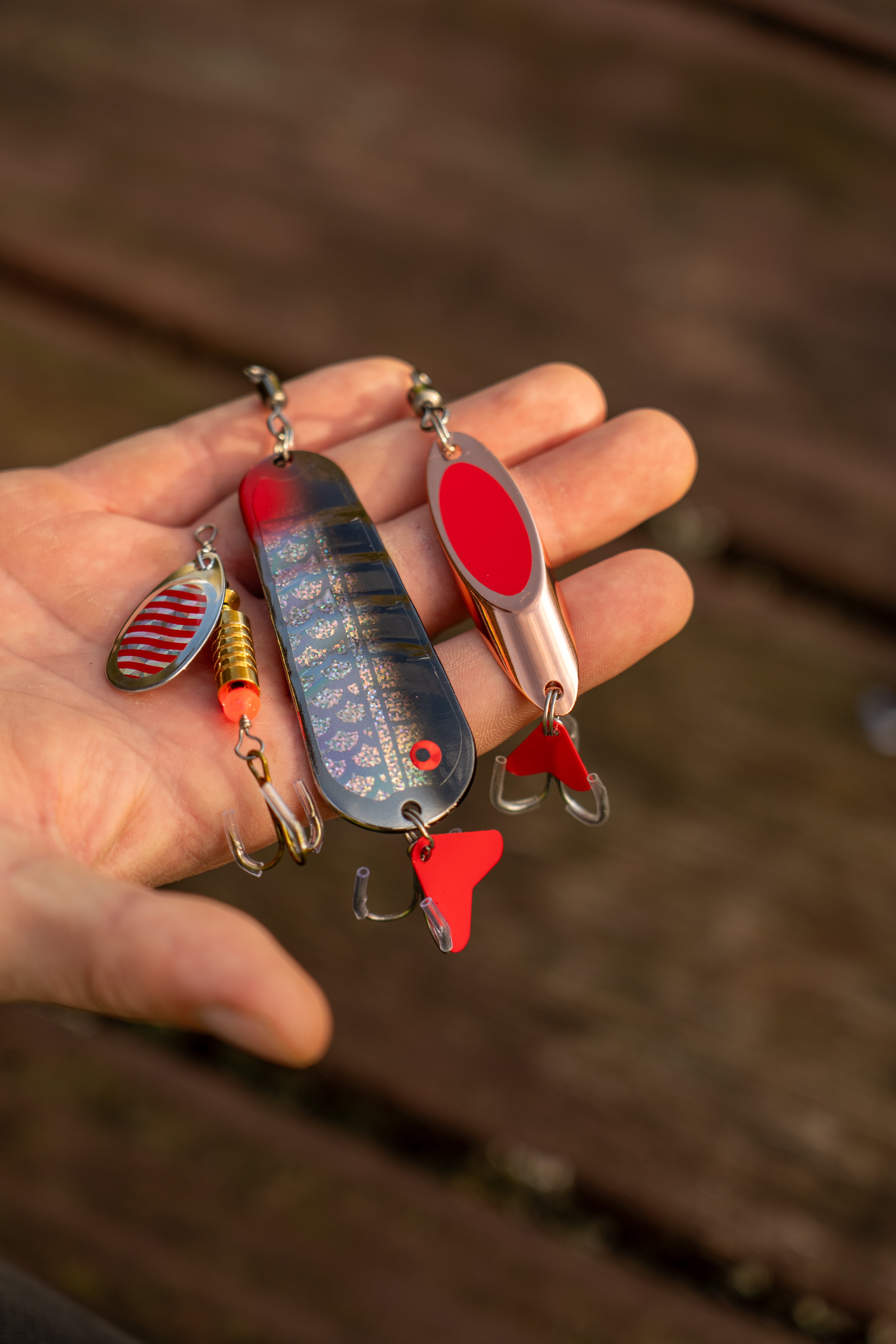 OMC FC LURE SPIN JIG COMBO SPINNER SPINNING KITS TACKLE BOX FORCEPS WIRE TRACE ONE MORE CAST