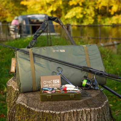 OMC FC LURE SPIN JIG COMBO SPINNER SPINNING BRAID ROD REEL ONE MORE CAST KITS TACKLE BOX FORCEPS WIRE TRACE