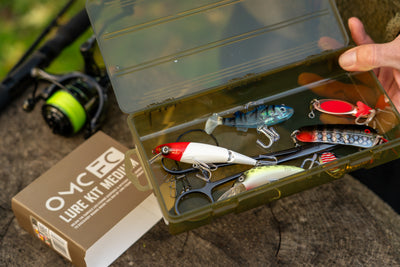 OMC FC LURE SPIN JIG COMBO SPINNER SPINNING KITS TACKLE BOX FORCEPS WIRE TRACE ONE MORE CAST