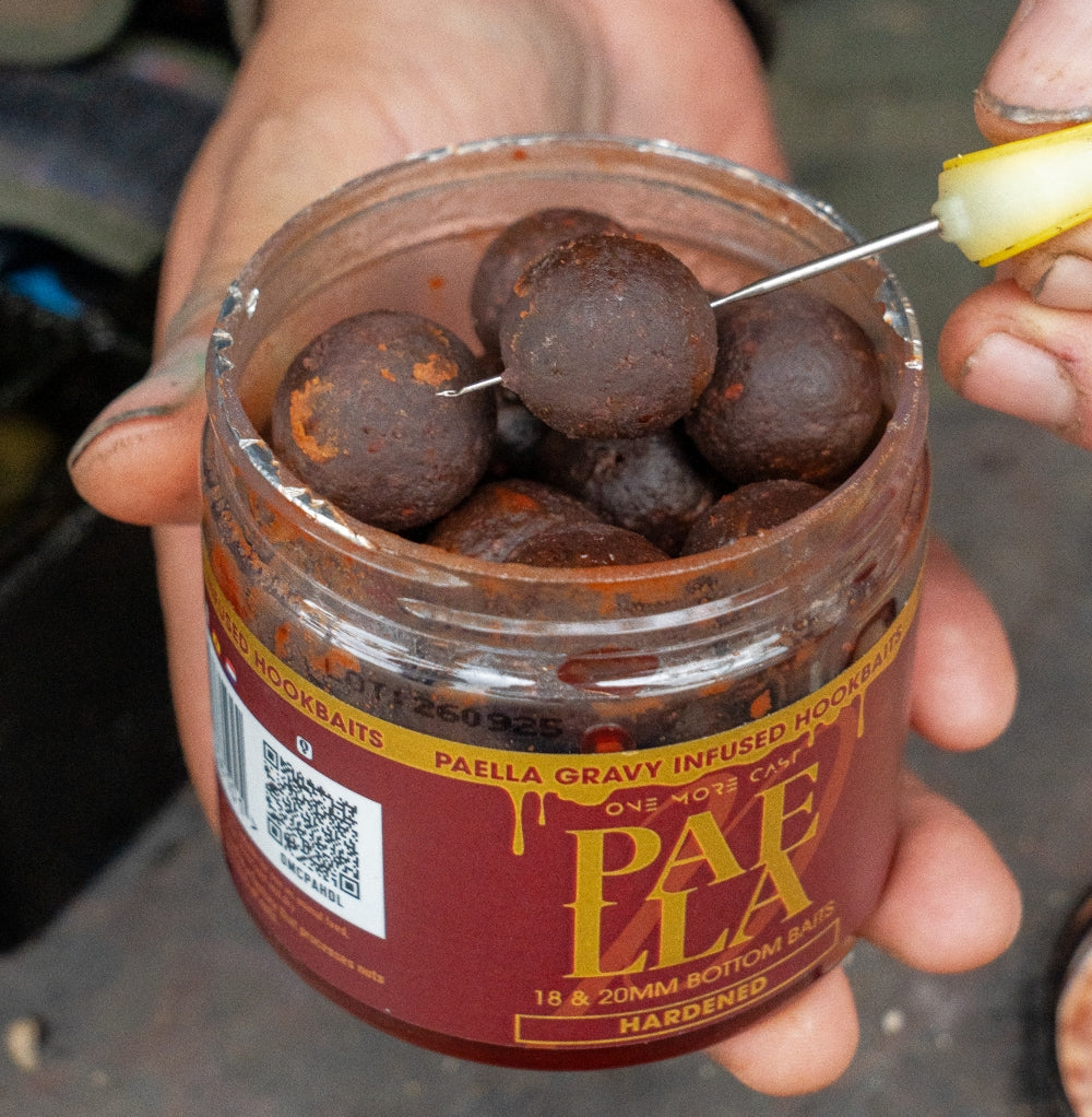 Paella Gravy Infused Hardened Bottom Baits
