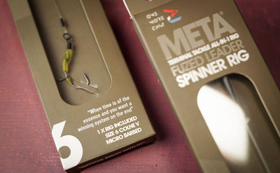 Meta Terminal Tackle All-In-1 Fuzed Leader Lead clip Cornaliner Spinner Rig