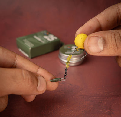 Meta Terminal Tackle All-In-1 Fuzed Leader Lead clip Cornaliner Spinner Rig