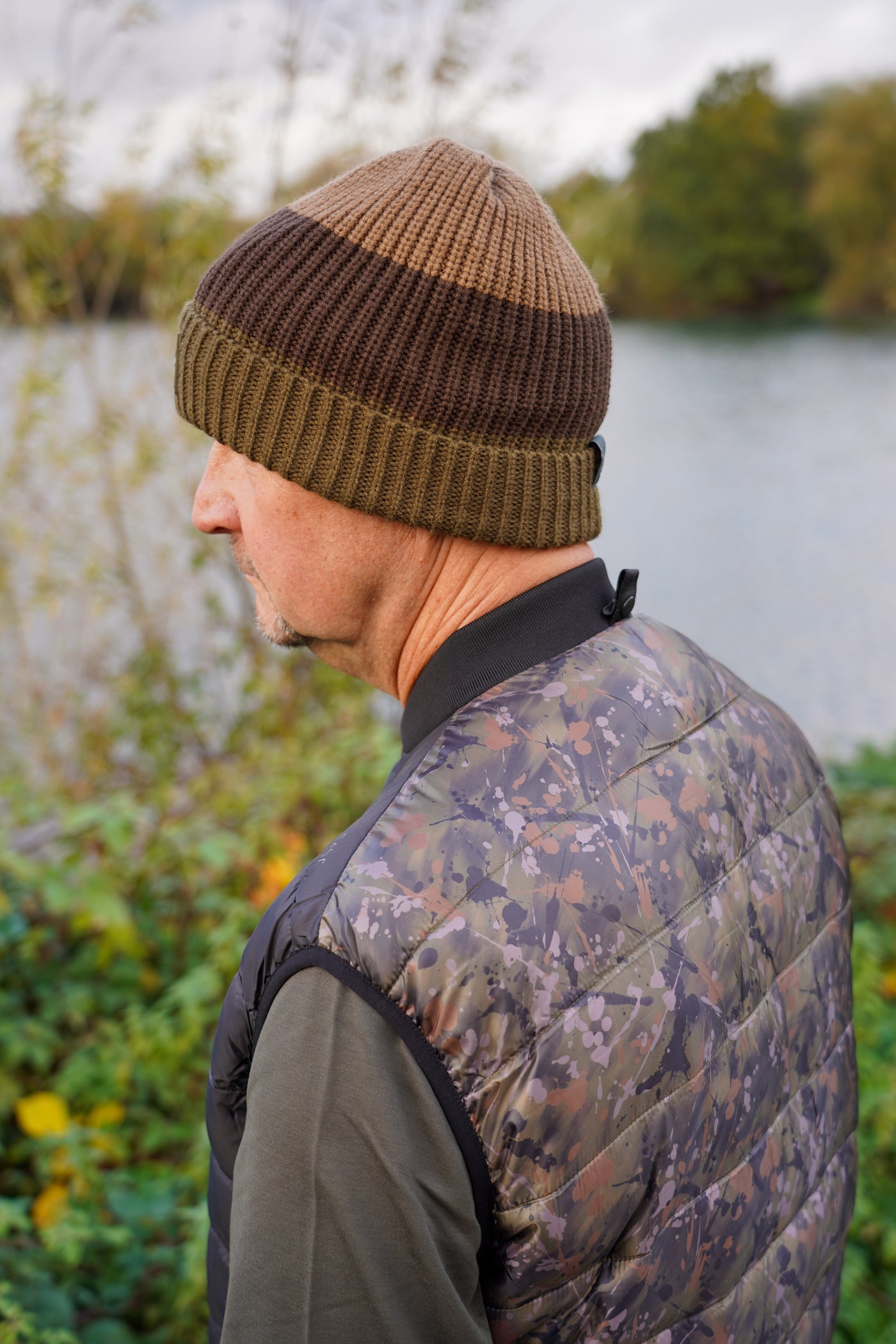 OMC One More Cast Date Knight Splash Camo Gilet