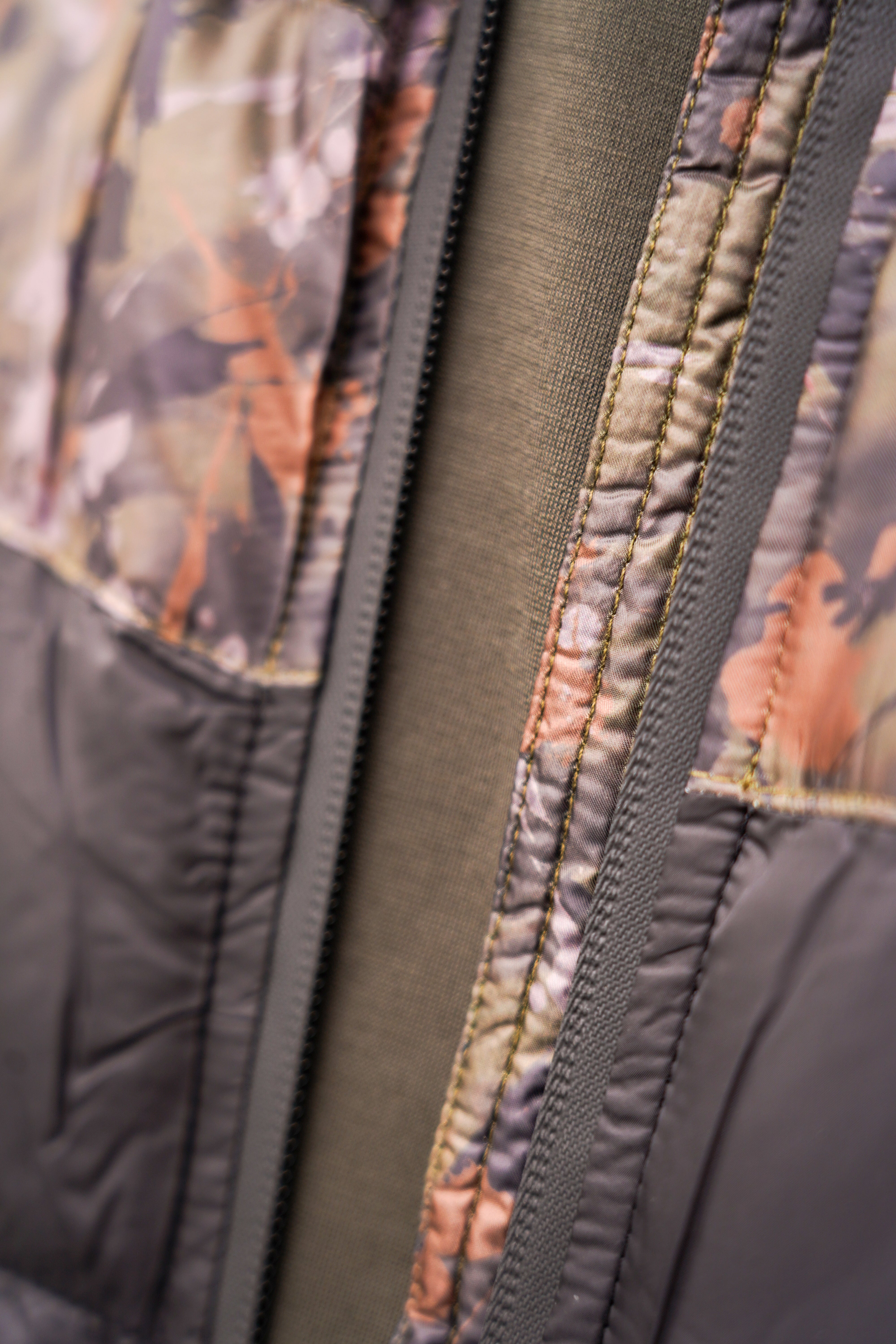 OMC One More Cast Date Knight Splash Camo Puffer Jacket
