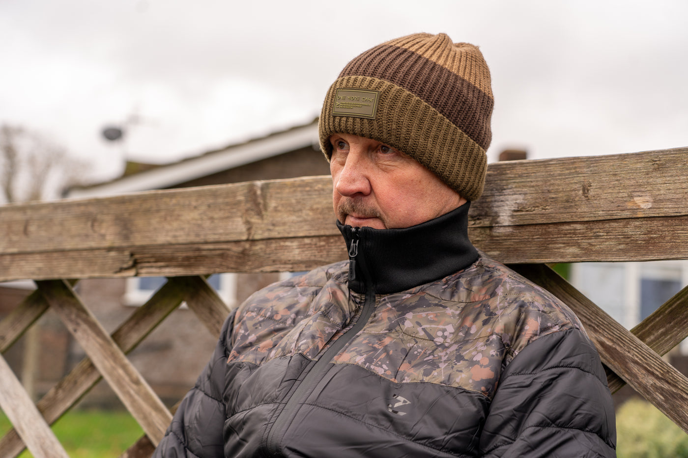 OMC One More Cast Date Knight Splash Camo Puffer Jacket