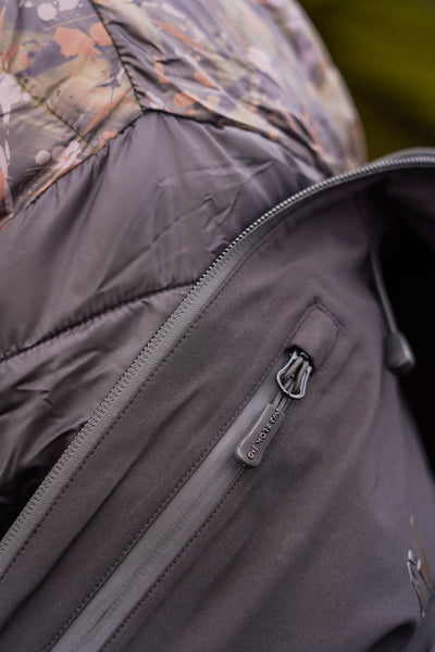 OMC One More Cast Date Knight Splash Camo Puffer Jacket