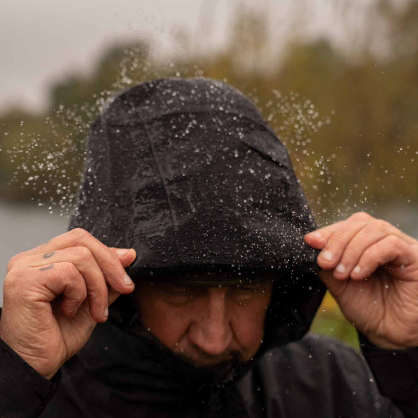 OMC Date Knight Splash Camo Waterproof Jacket Outdoors Camping All Weather