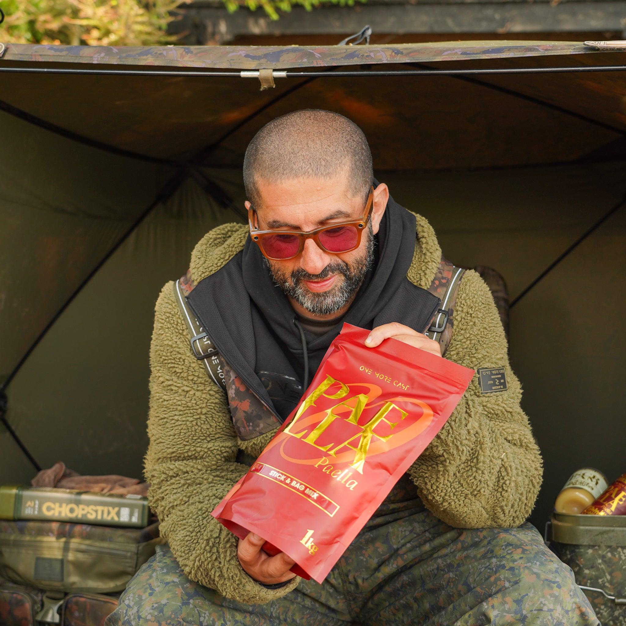 Paella Stick and & Bag Mix Carp OMC One More Cast