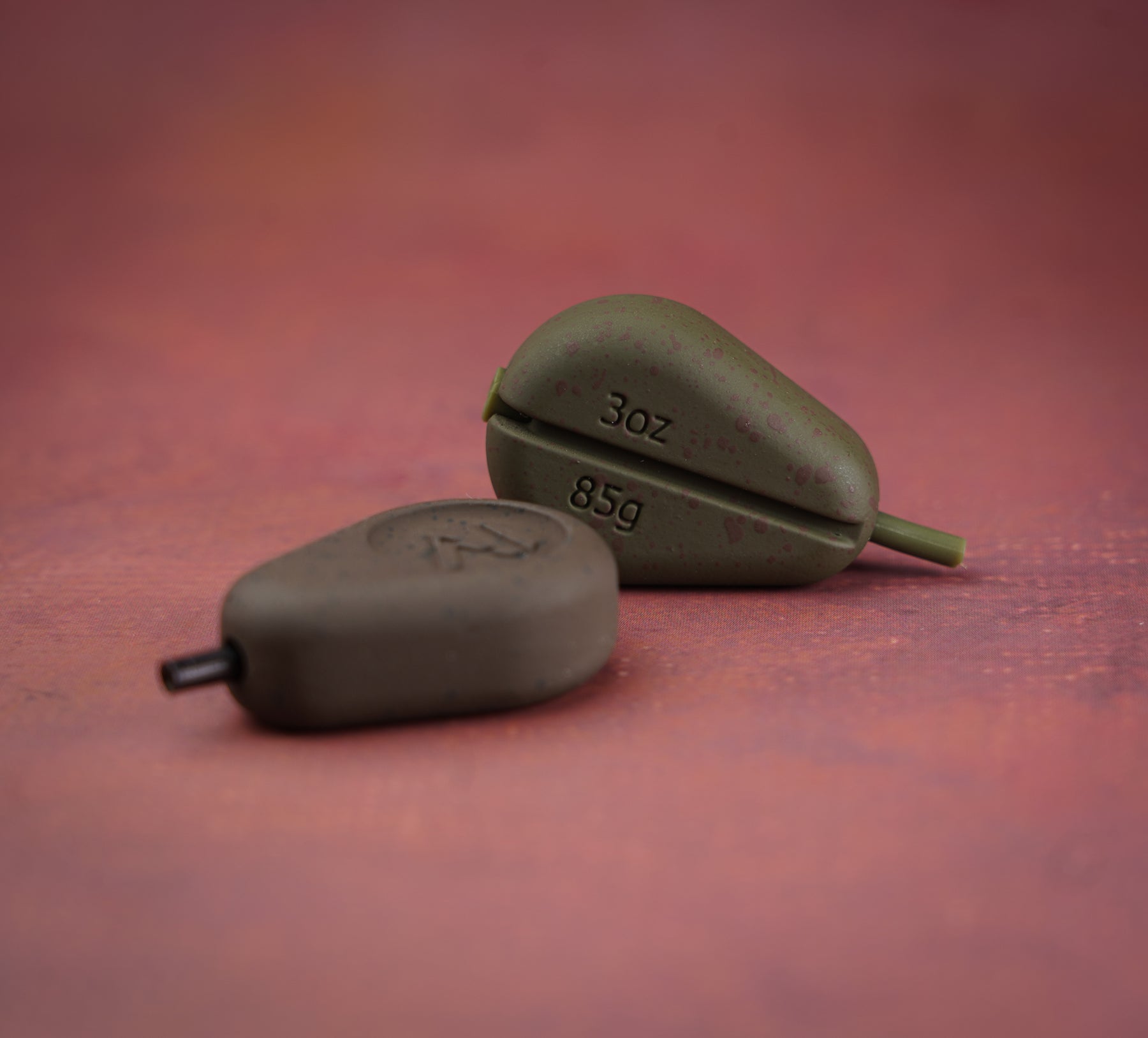 Fox Camotex In-Line Flat Pear Fishing Lead