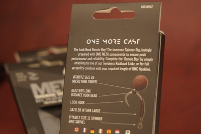 OMC One More Cast META Lock Hook Ronnie Boy neutral micro barbed barbless size 6 4 2 