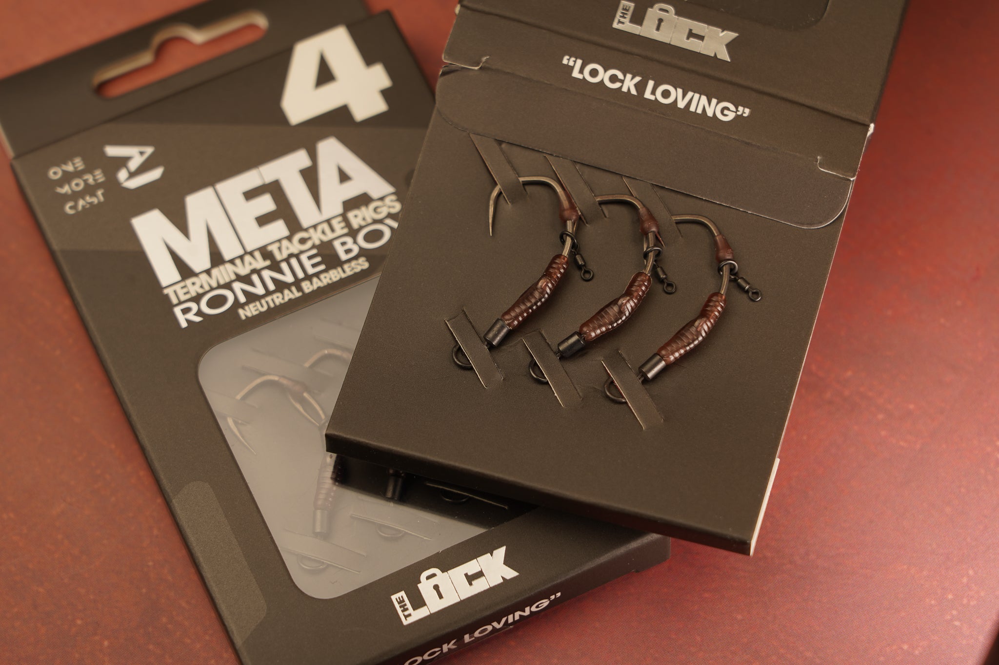 OMC One More Cast META Lock Hook Ronnie Boy neutral micro barbed barbless size 6 4 2 