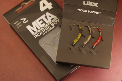 OMC One More Cast META Lock Hook Ronnie Boy Hi Viz micro barbed barbless size 6 4 2