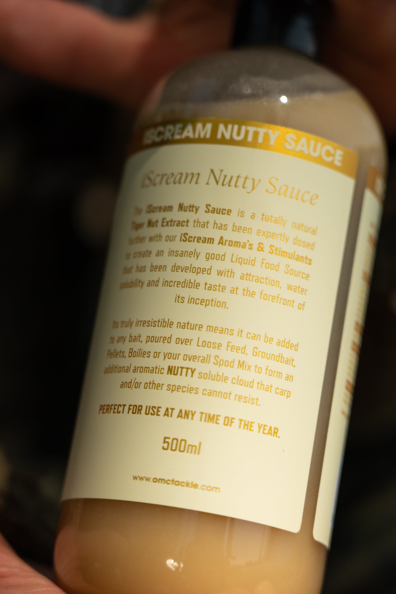 iScream Nutty Sauce 500ml Liquid Food OMC One More Cast