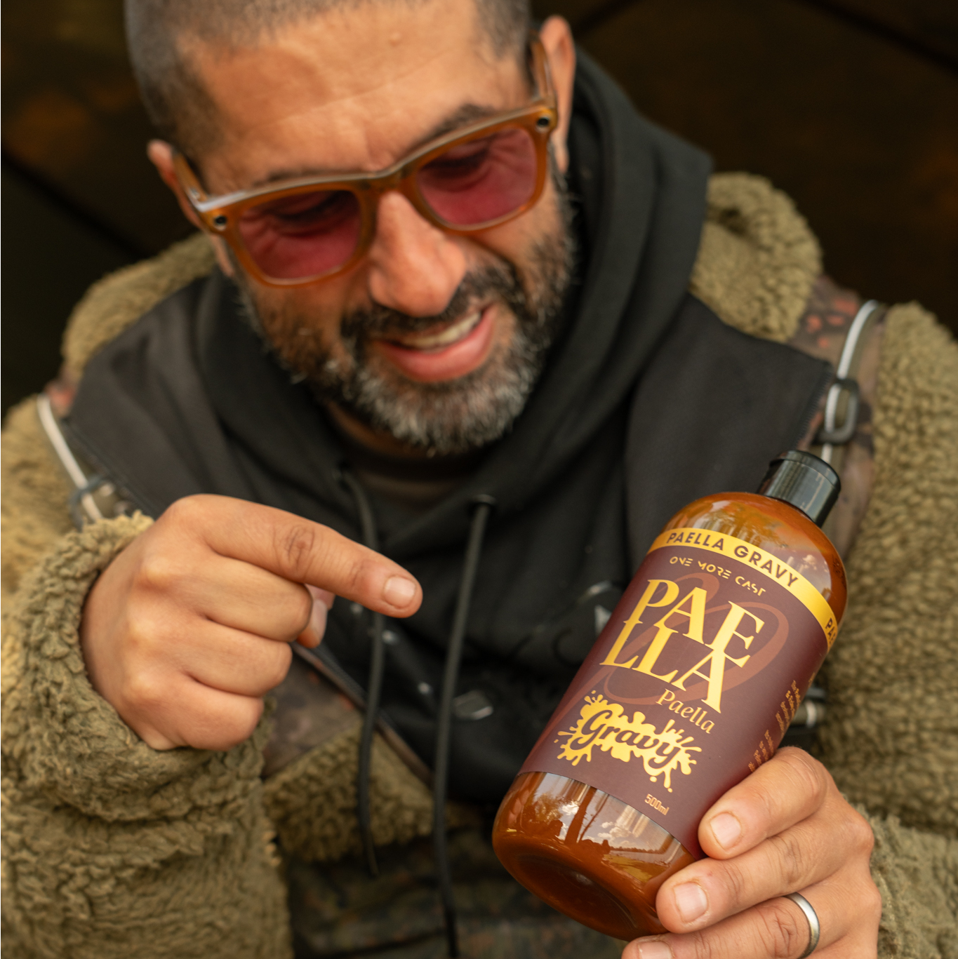 Paella Gravy Liquid Food Carp OMC One More Cast