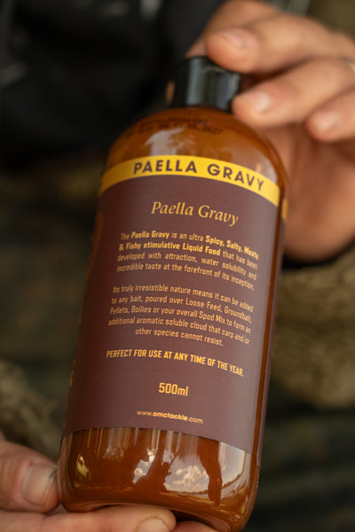 Paella Gravy Liquid Food Carp OMC One More Cast
