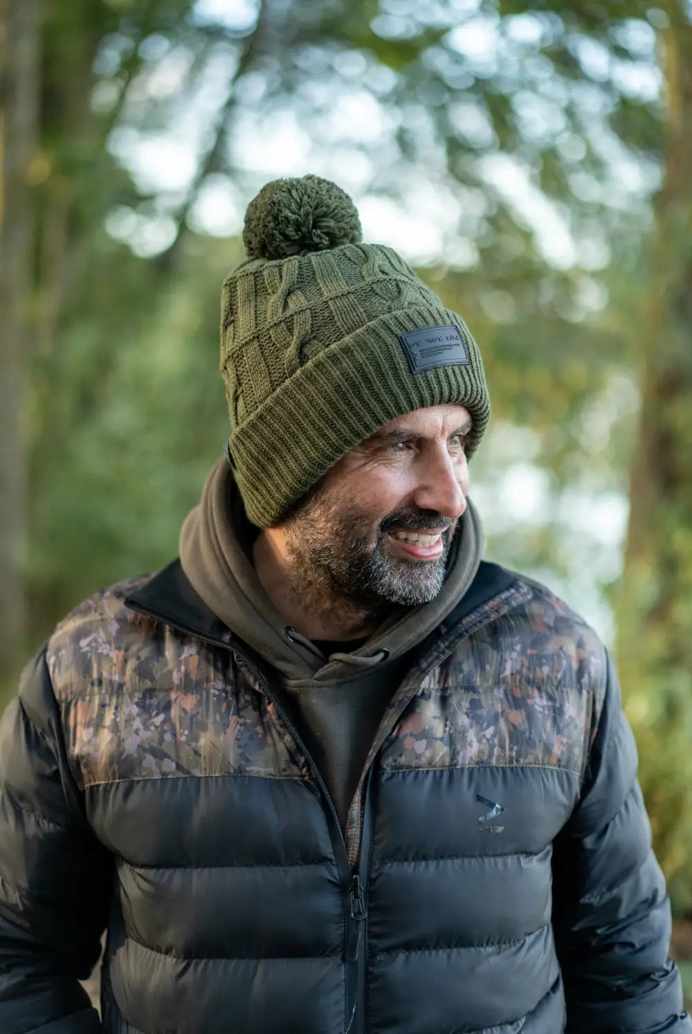 FOREST RYDER BOBBLE WINTER HAT HEADWEAR OMC ONE MORE CAST OUTDOORS CAMPING WATERPROOF LIFESTYLE AUTUMN WINTER